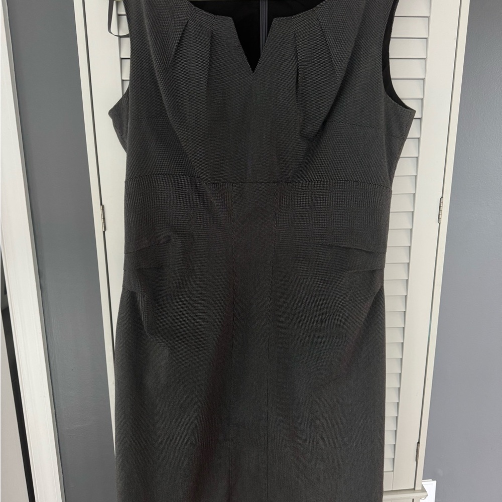 Le Chateau Charcoal Midi Dress